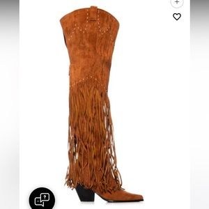 Brand new cape robin cowboy boots ( over the knee)